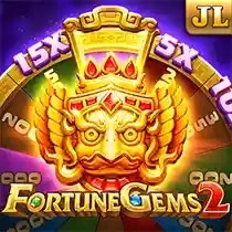 Fortune Gems 2 logo by Jili Games at Shuffle