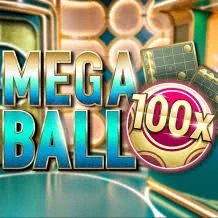 Enjoy Mega Ball 100x by Evolution – logo hosted on shuffle-kaszinó.com